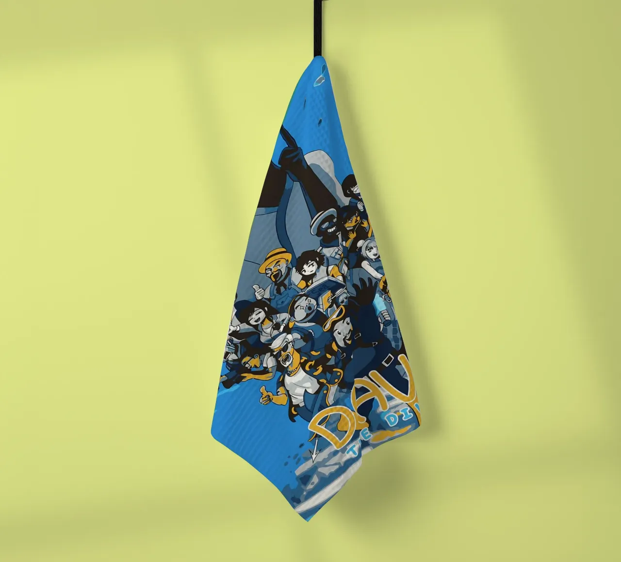 Poulpe poilu flottant torchon de Eames