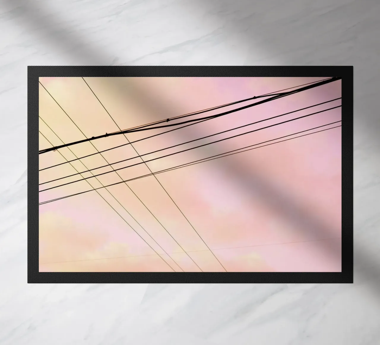 Crossroads doormat by Tal Paz-Fridman