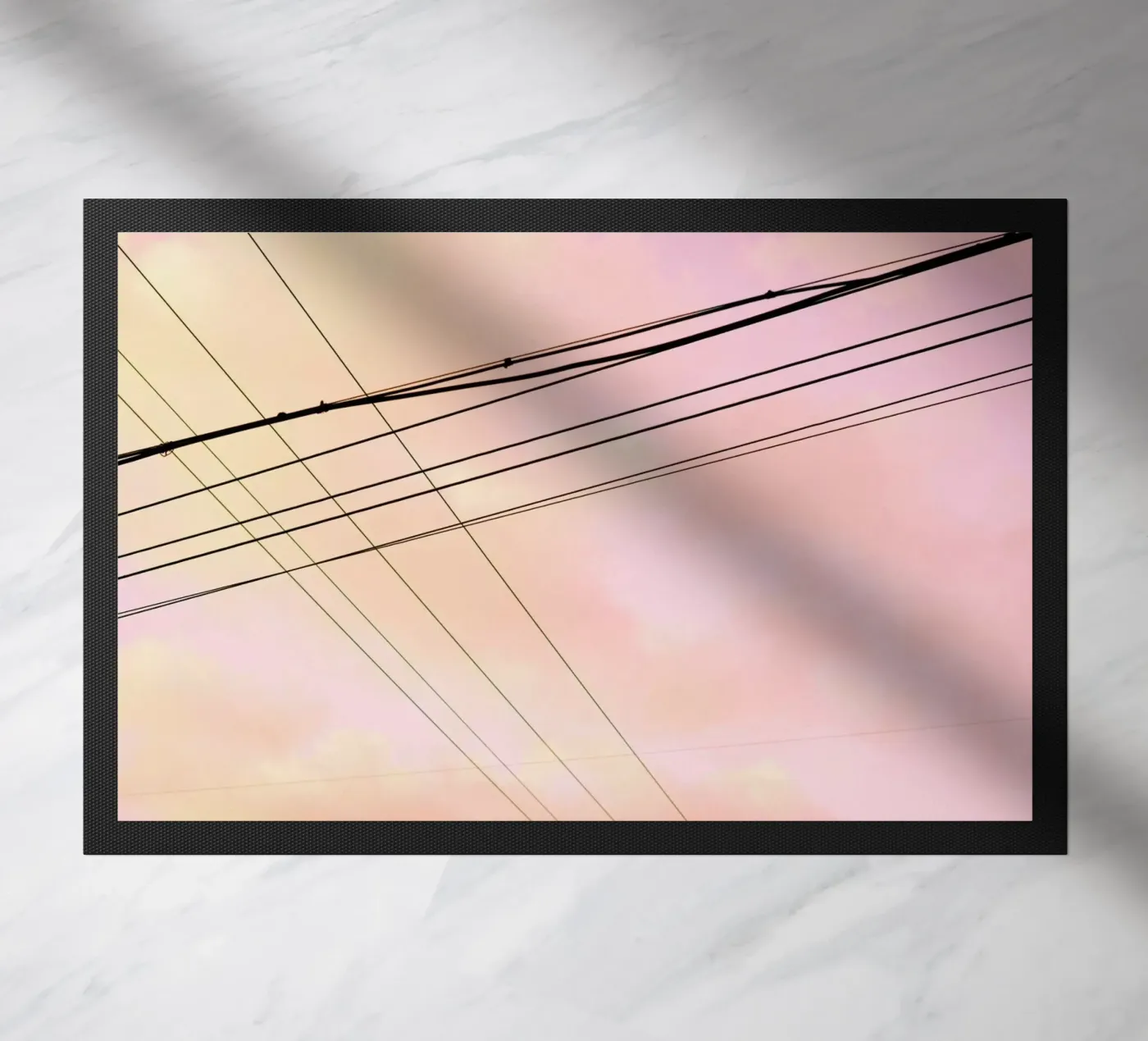 Crossroads doormat by Tal Paz-Fridman