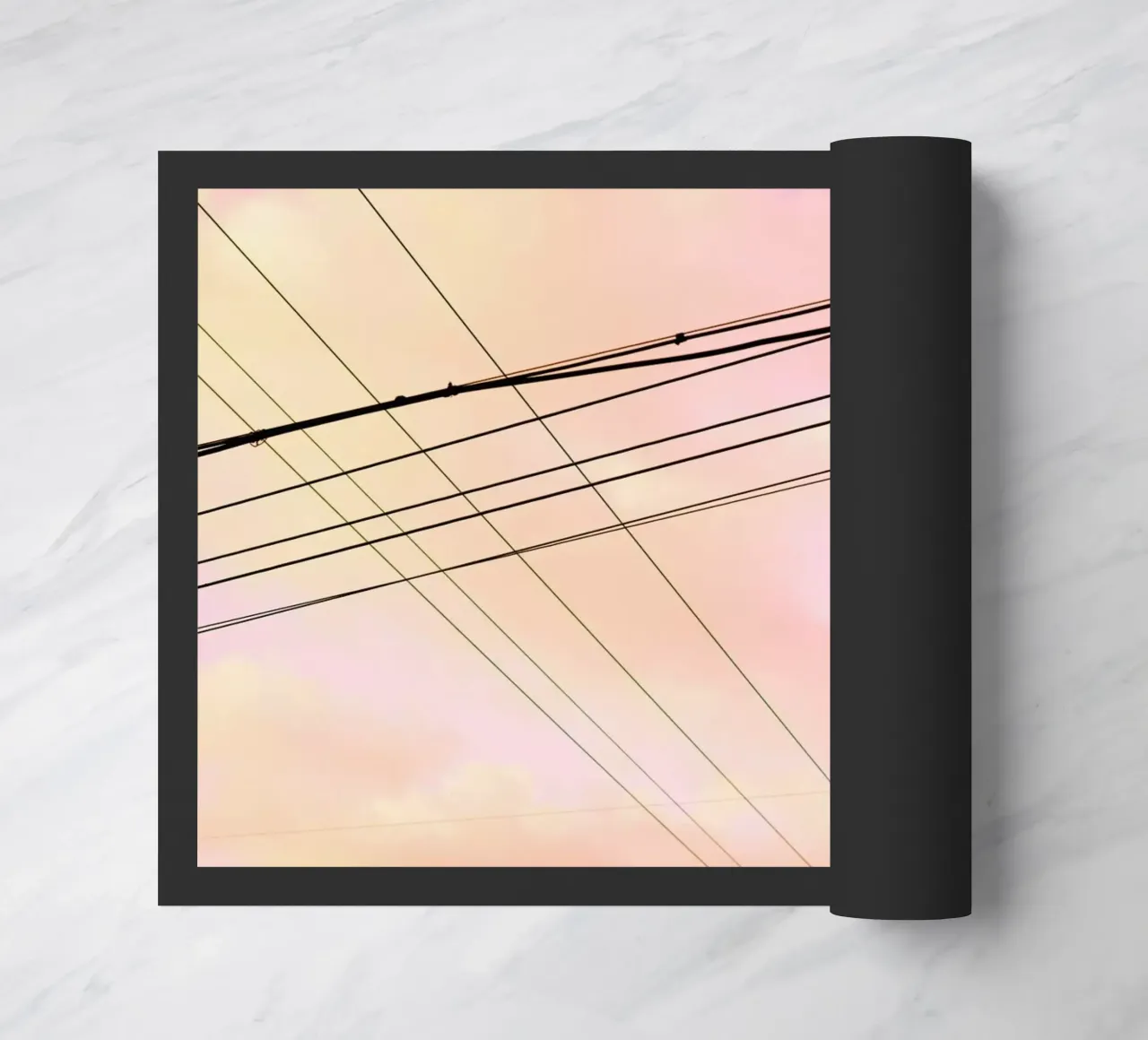 Crossroads doormat by Tal Paz-Fridman