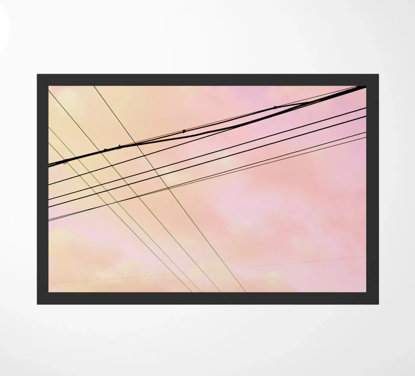 Crossroads doormat by Tal Paz-Fridman