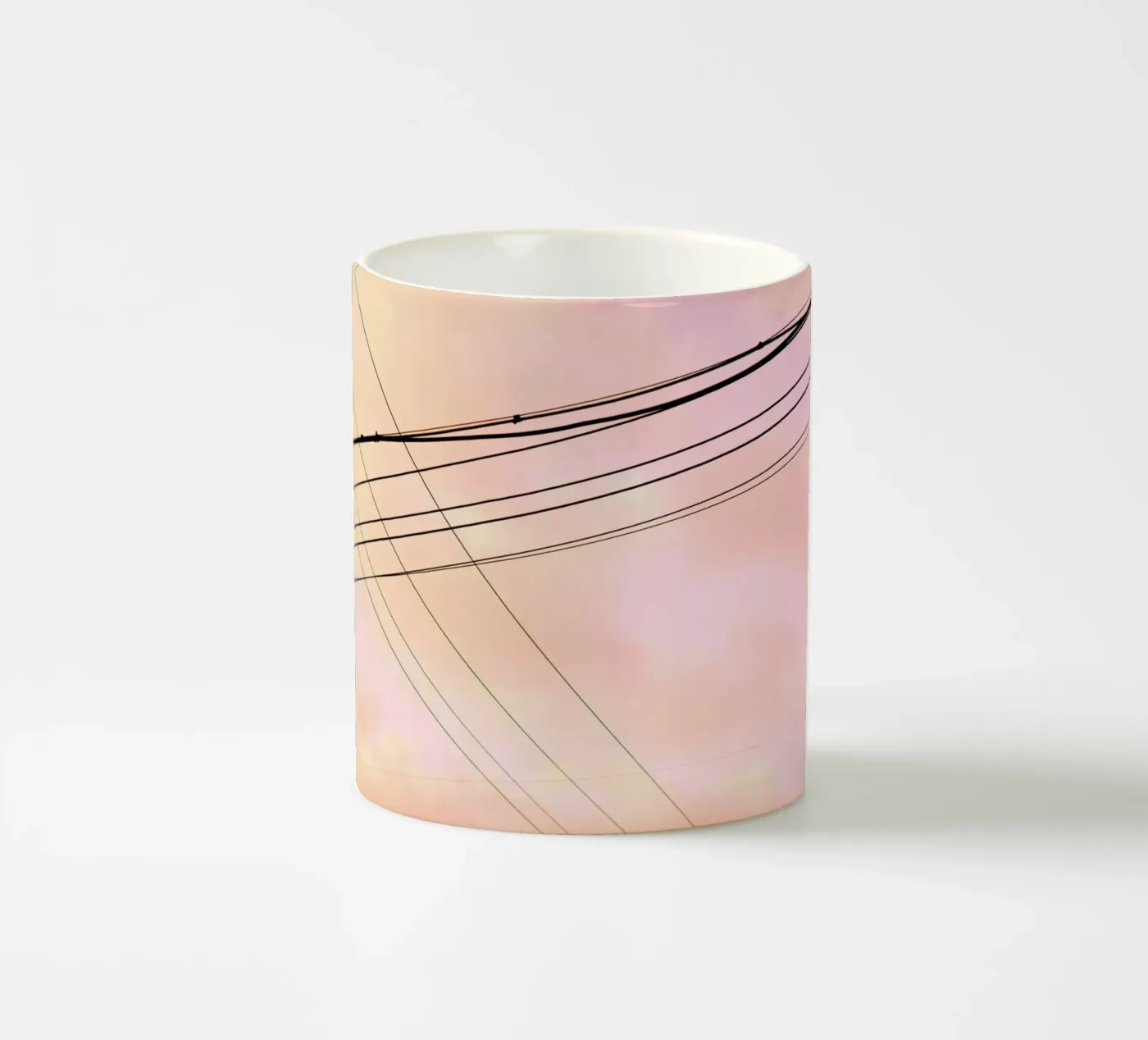 Crossroads ceramic mug by Tal Paz-Fridman