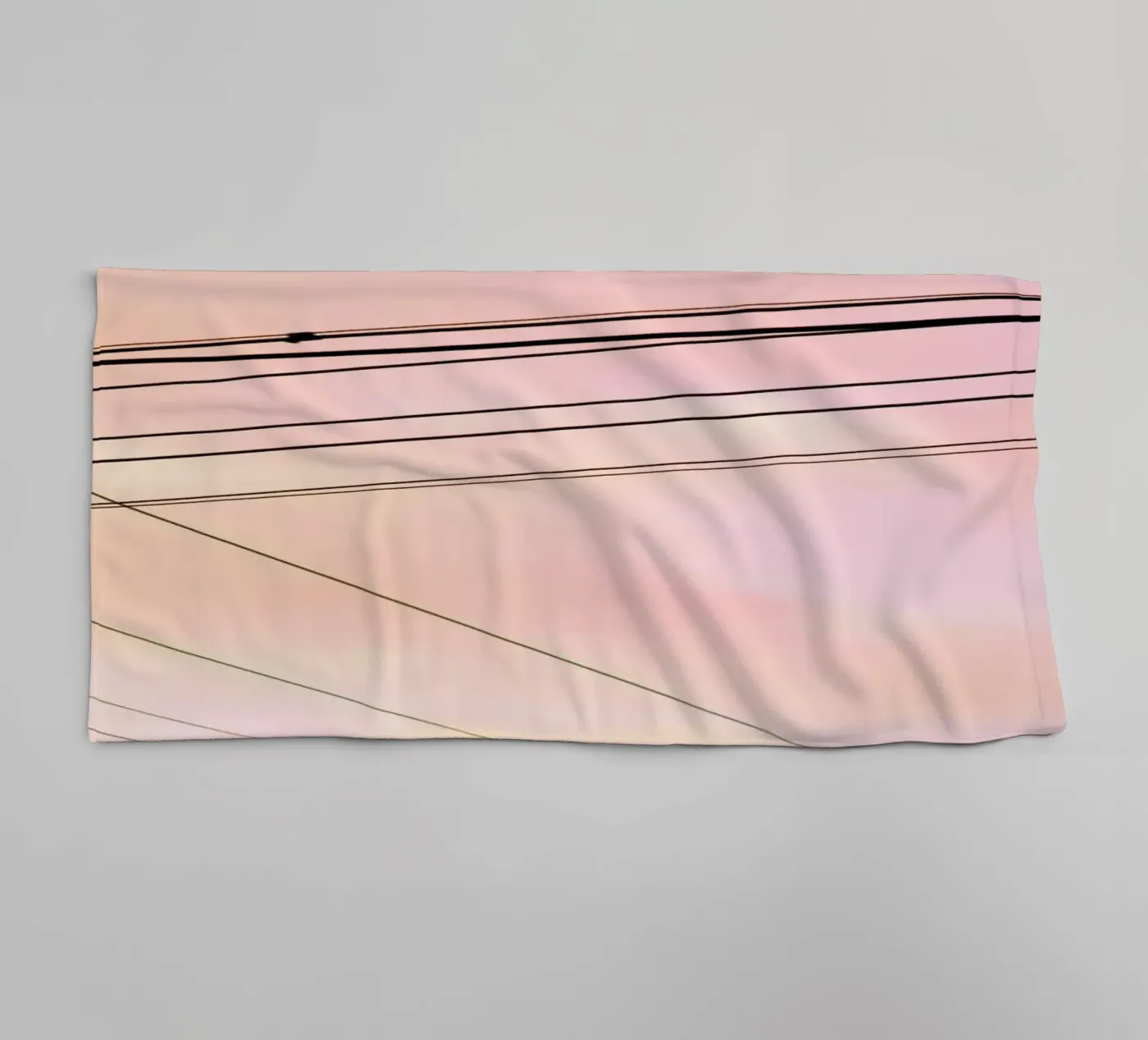 Crossroads towel by Tal Paz-Fridman