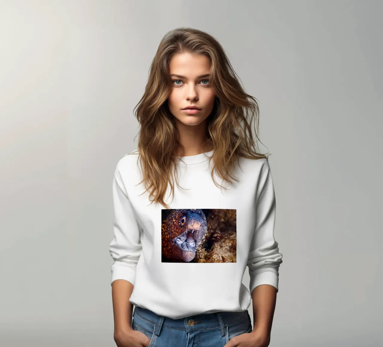 Napoleone Serpente Anguilla Bolla Bokeh felpa da Eames