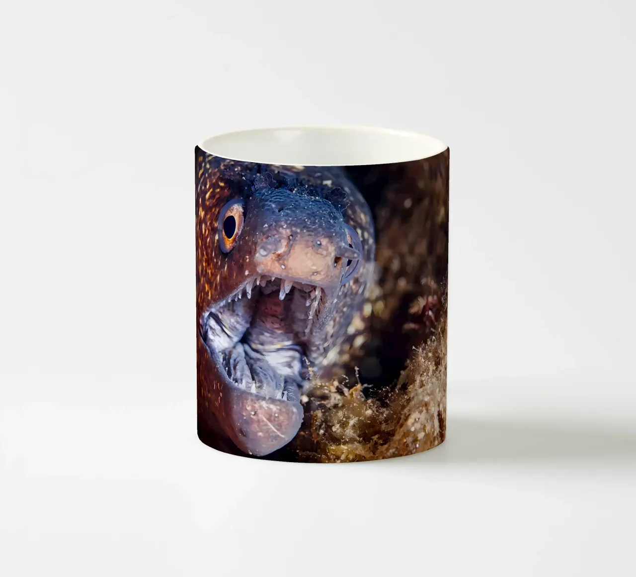 Napoleone Serpente Anguilla Bolla Bokeh tazza in ceramica da Eames