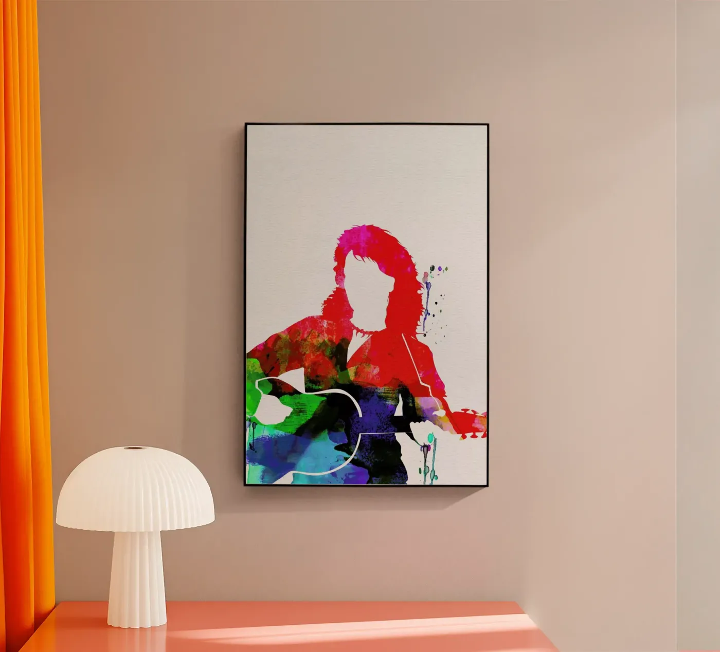 Neil Diamond acrylic glass by Naxart