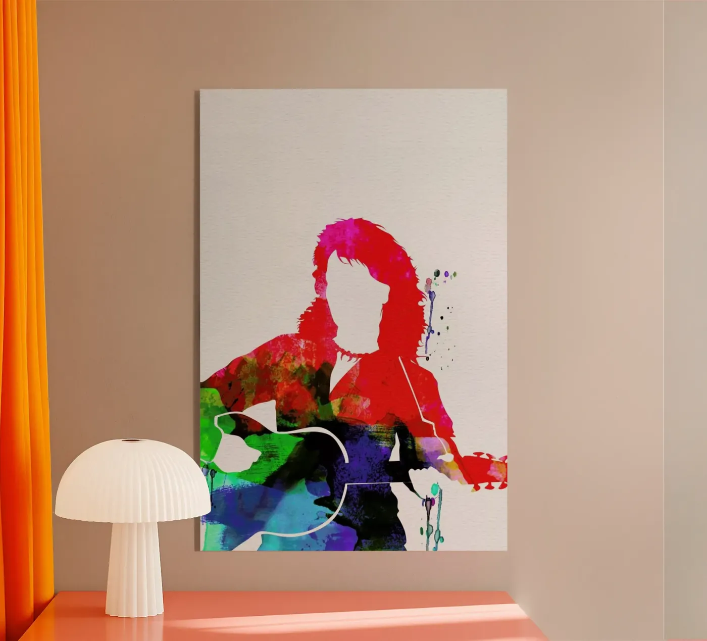Neil Diamond acrylic glass by Naxart