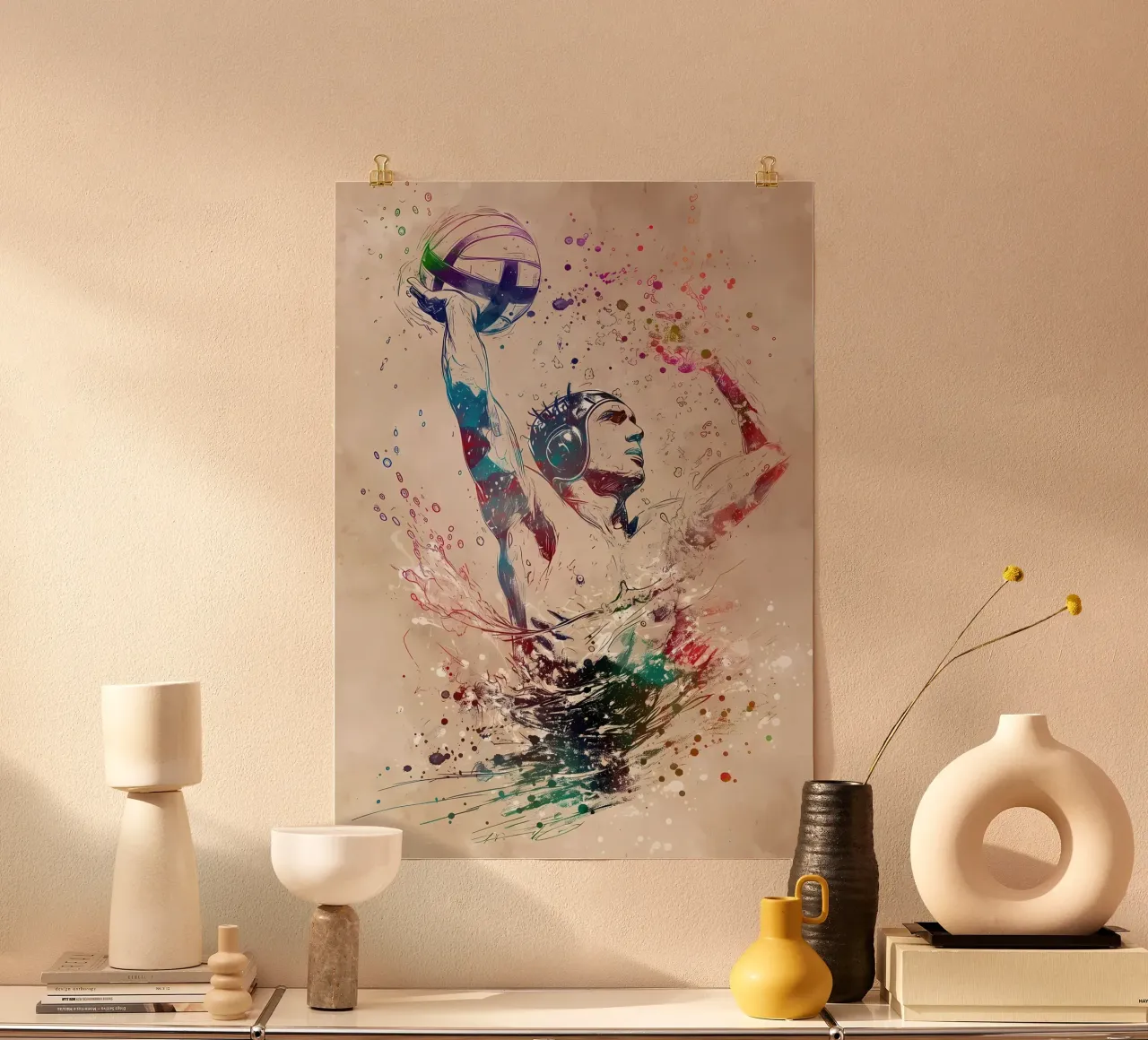 Water POLO hahnemühle by Stylianos