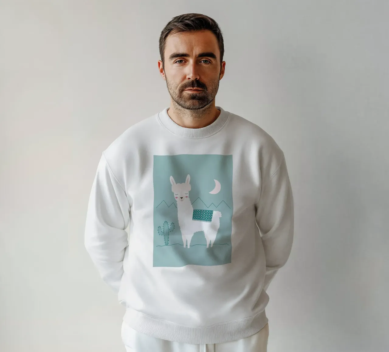 Alpaca In The Mountains felpa da Karin Bijlsma