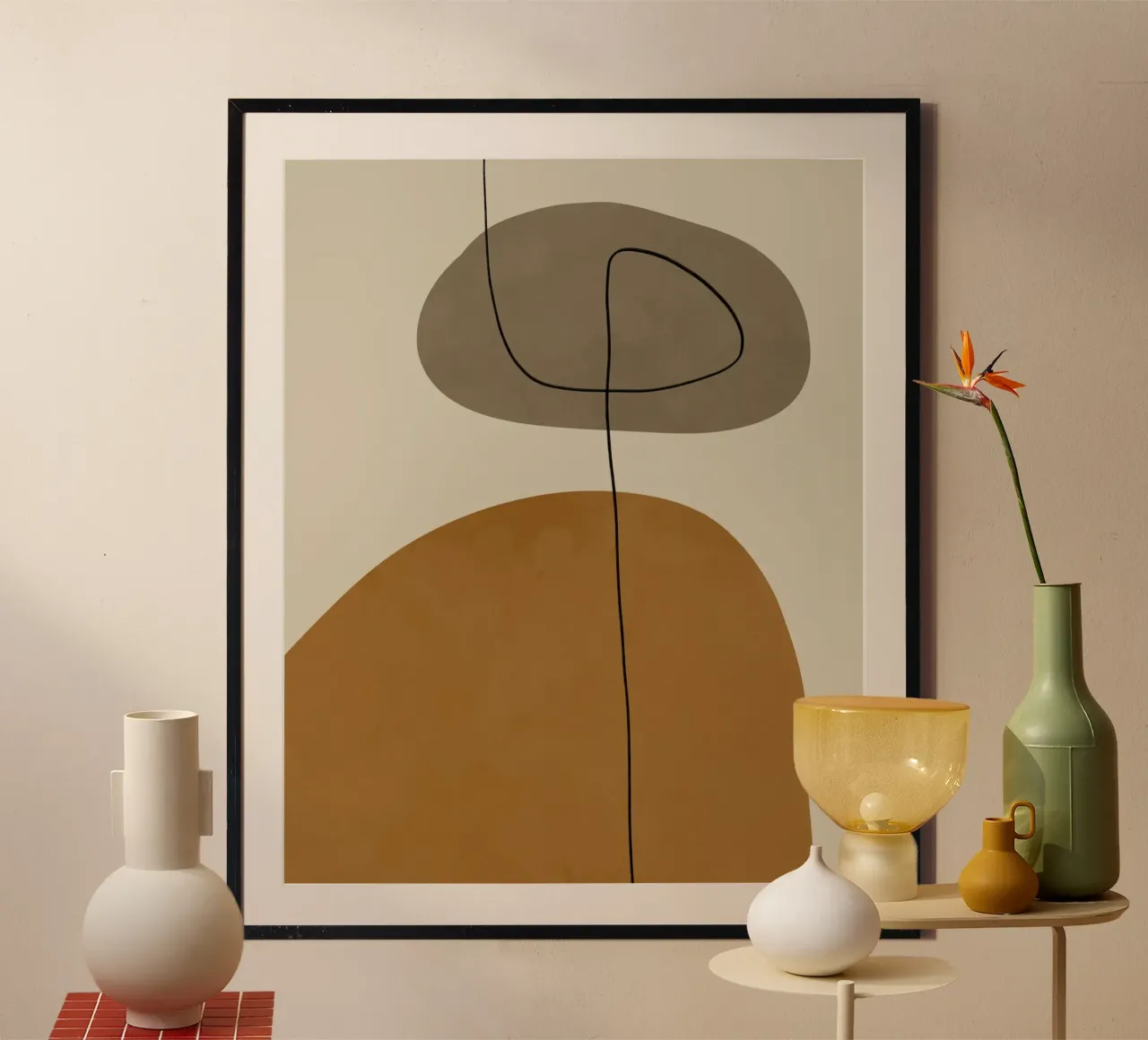 Forme organiche astratte #2 poster da Alisa Galitsyna