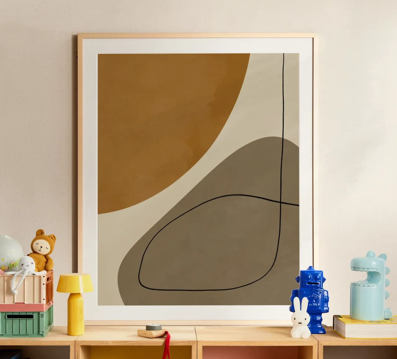 Forme organiche astratte #3 carta hahnemühle da Alisa Galitsyna