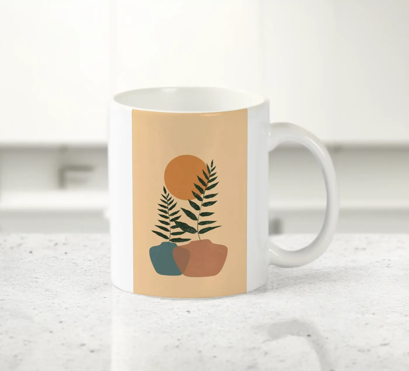 Boho Vasen ceramic mug by pierosvisuals