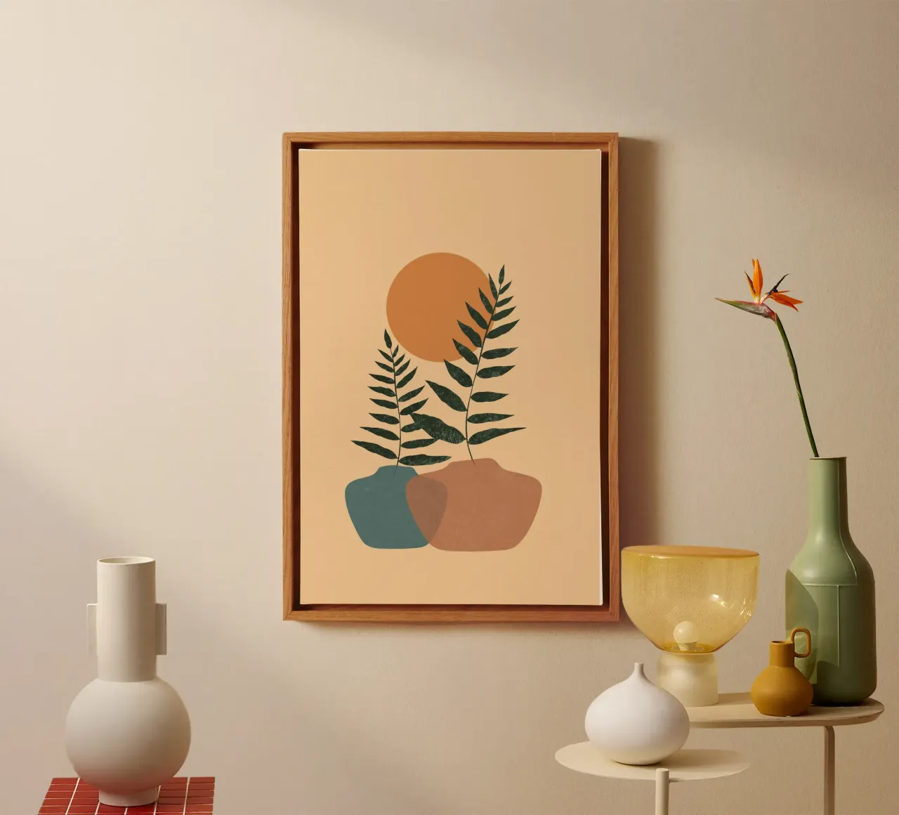 Boho Vasen tela con Cornice a cassetta da pierosvisuals