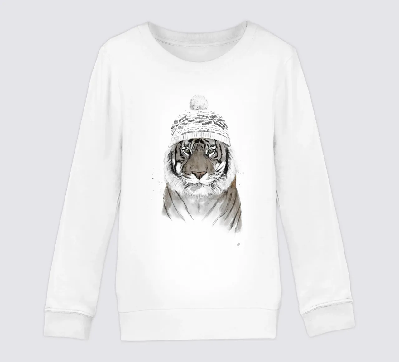 Siberian Tiger felpa bambino da Balazs Solti
