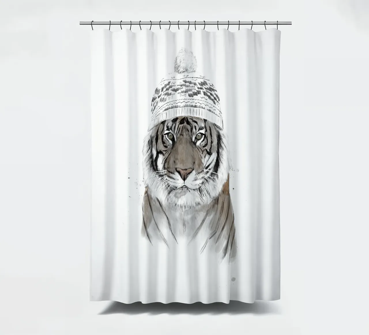 Siberian Tiger tenda da doccia da Balazs Solti