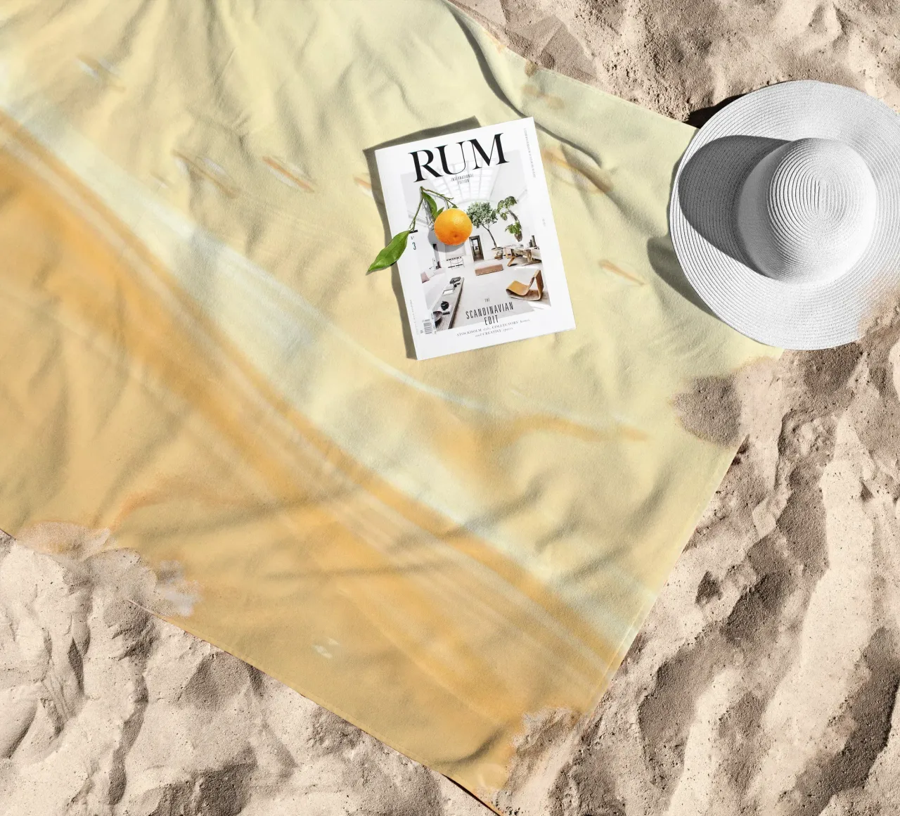 Creamy fluid splash creates dynamic abstract patterns beach towel by DesignDoodle