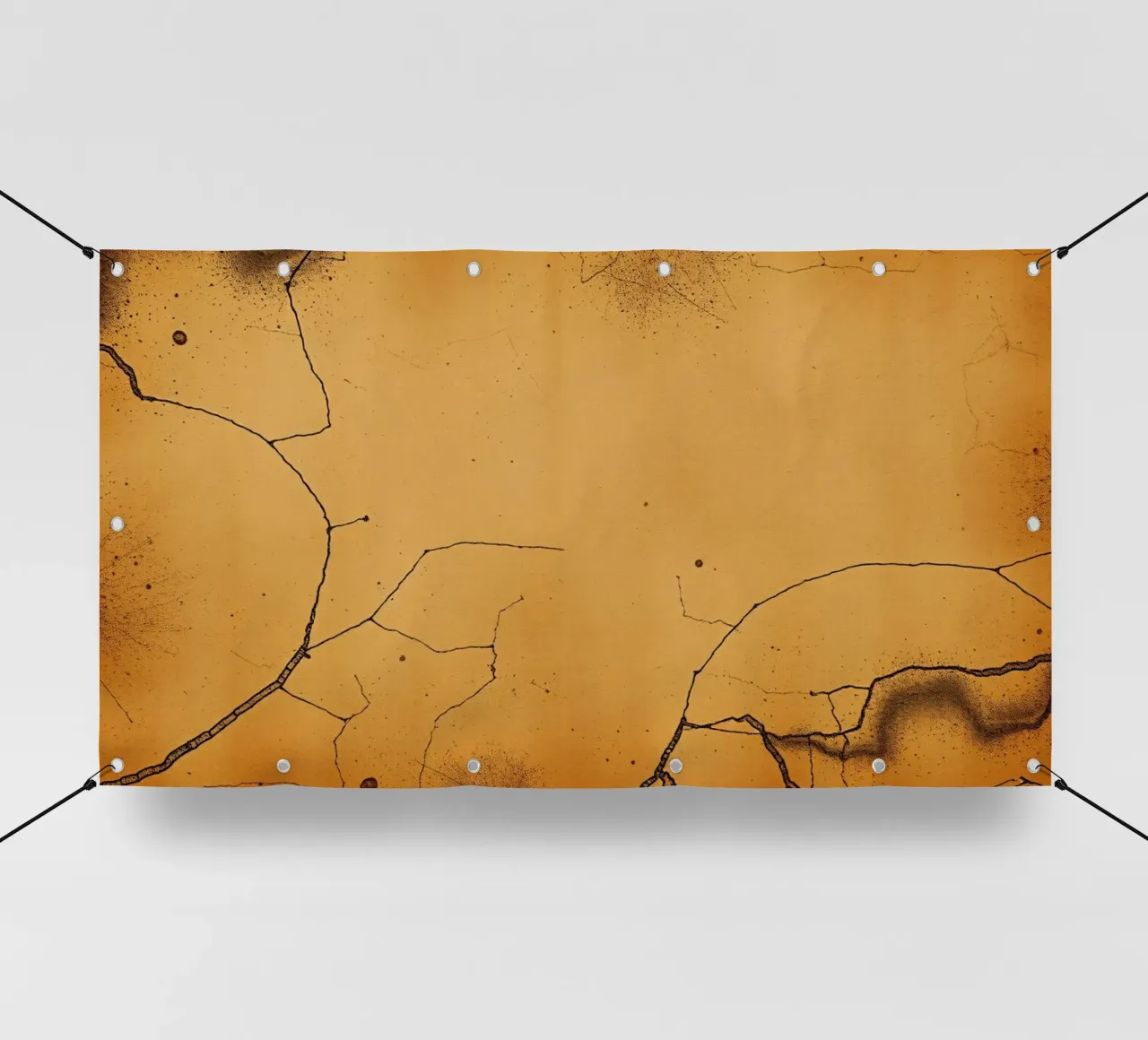 Squisito disegno astratto con un'esclusiva texture screpolata telo in pvc da DesignDoodle