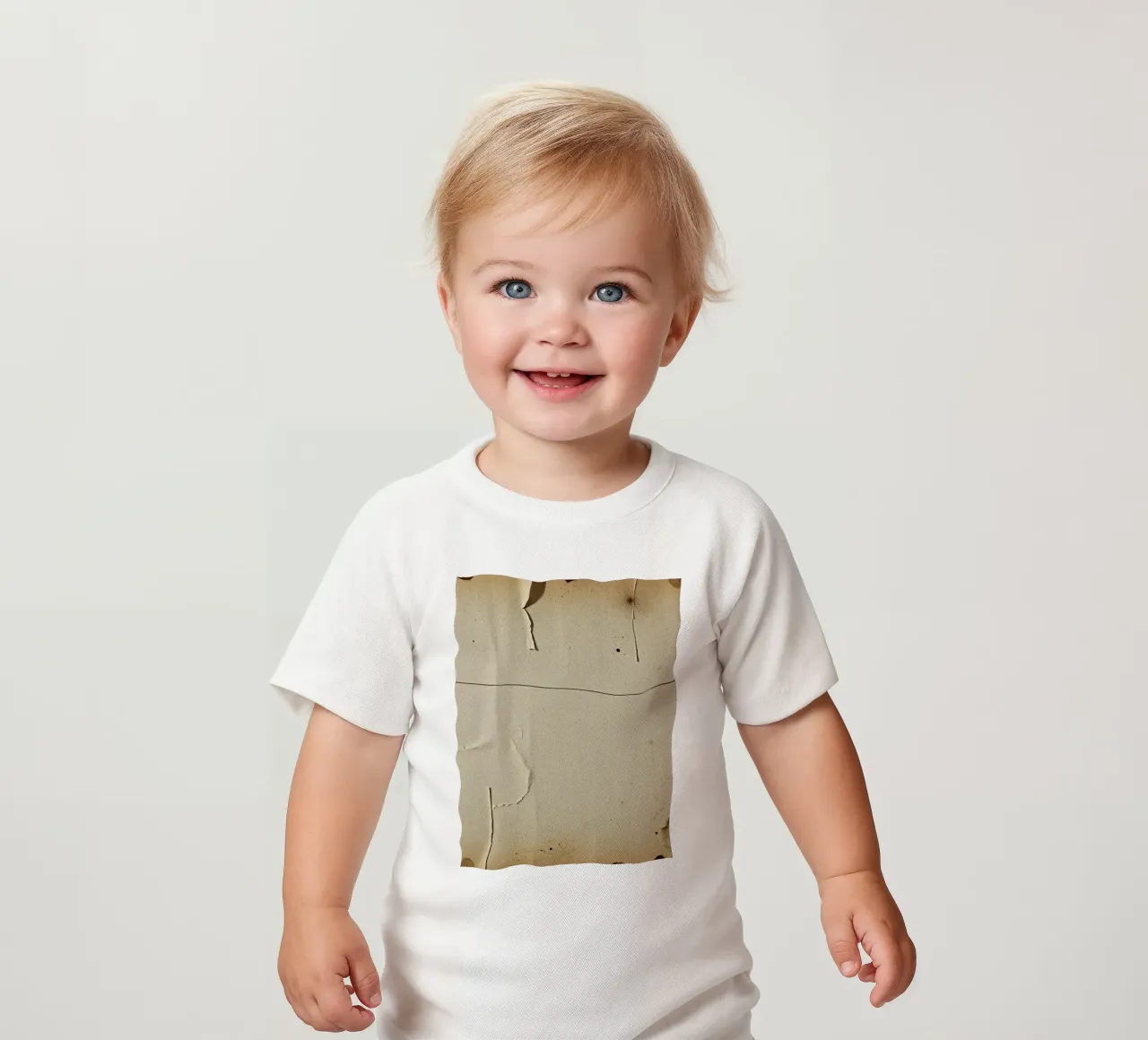 textured background and subtle imperfections for artistic baby t-shirt by DesignDoodle