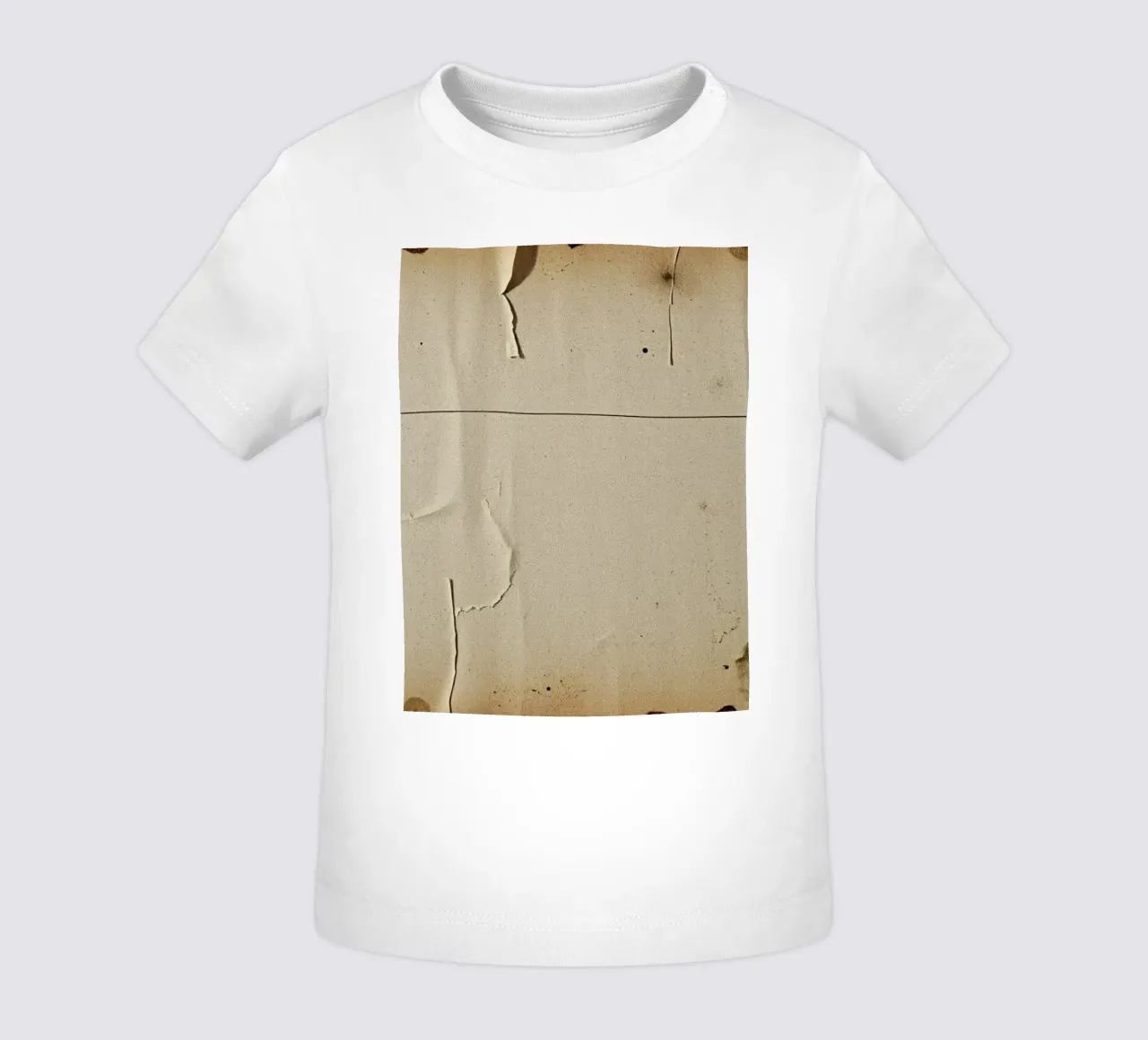 textured background and subtle imperfections for artistic baby t-shirt by DesignDoodle
