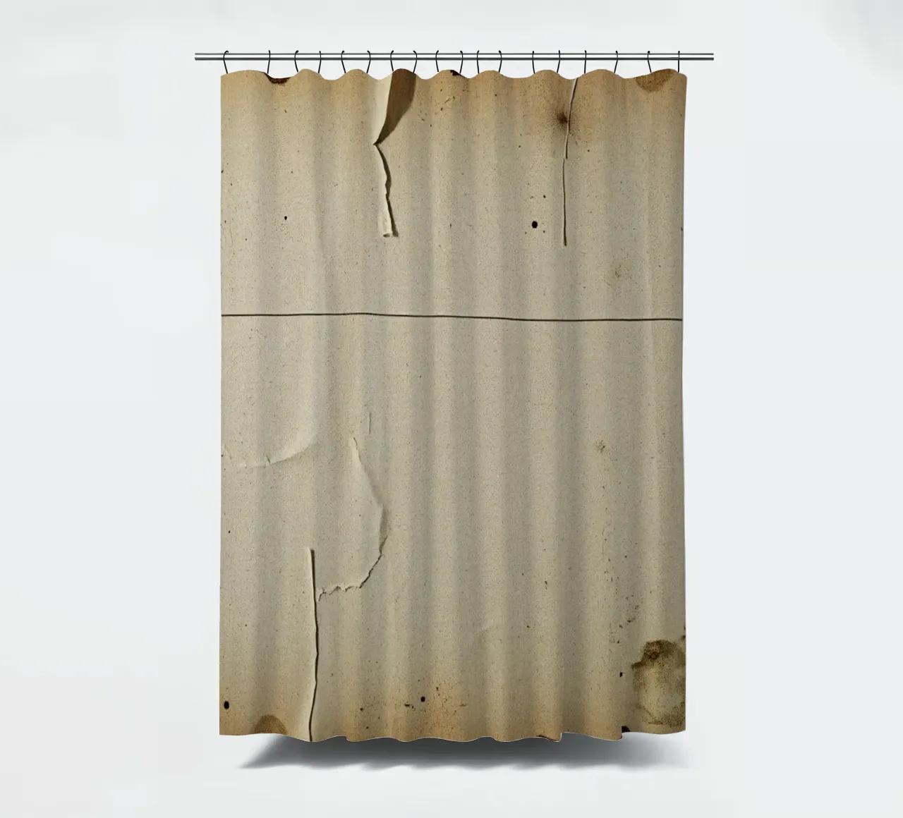 textured background and subtle imperfections for artistic shower curtain by DesignDoodle