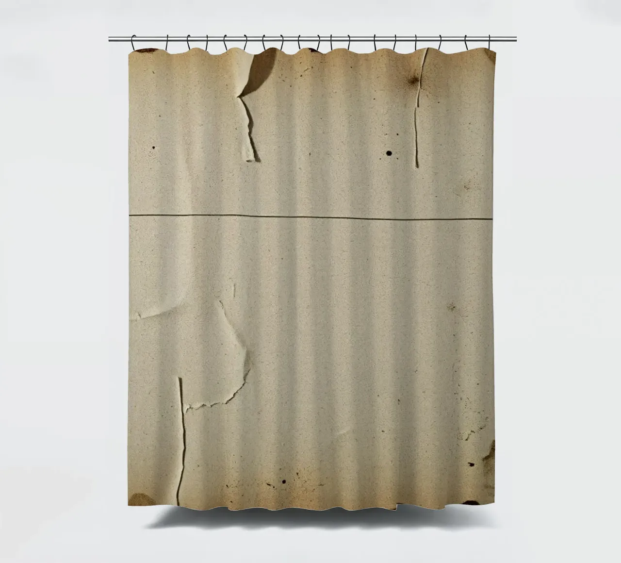 textured background and subtle imperfections for artistic shower curtain by DesignDoodle