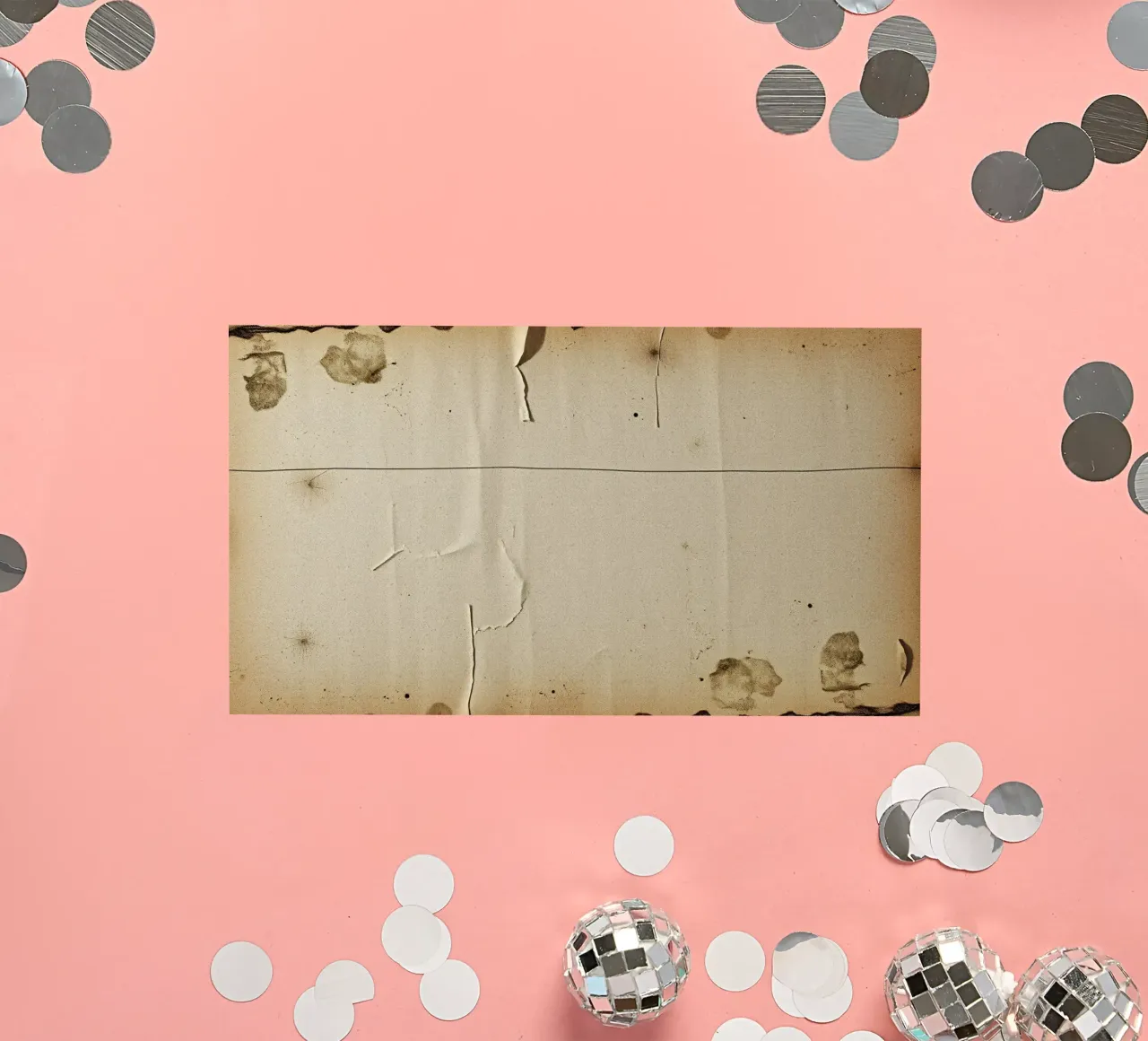 textured background and subtle imperfections for artistic sticker by DesignDoodle