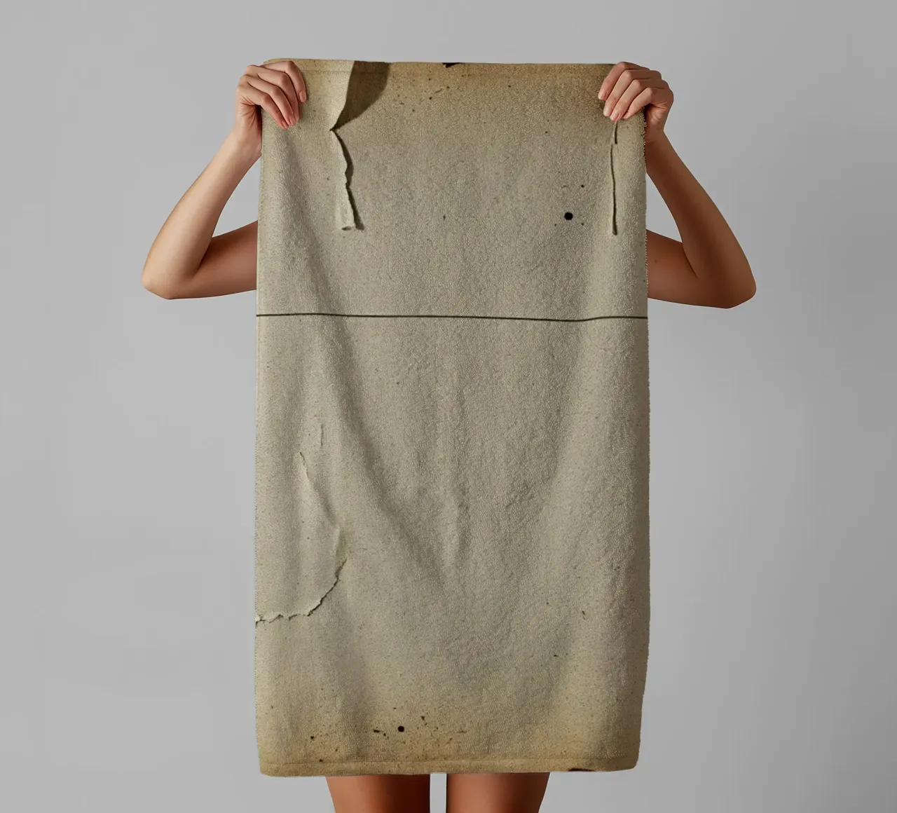 textured background and subtle imperfections for artistic towel by DesignDoodle