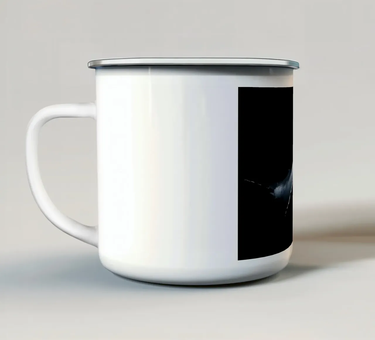 Cento sulla sedia wunda tazza in smalto da Eames