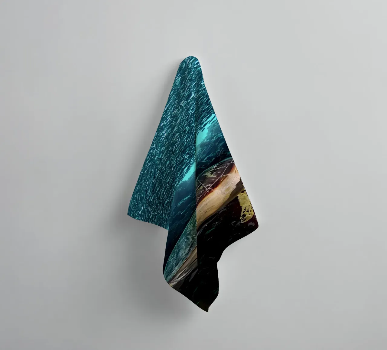 Geknielde push-down pilates badhanddoek van Eames