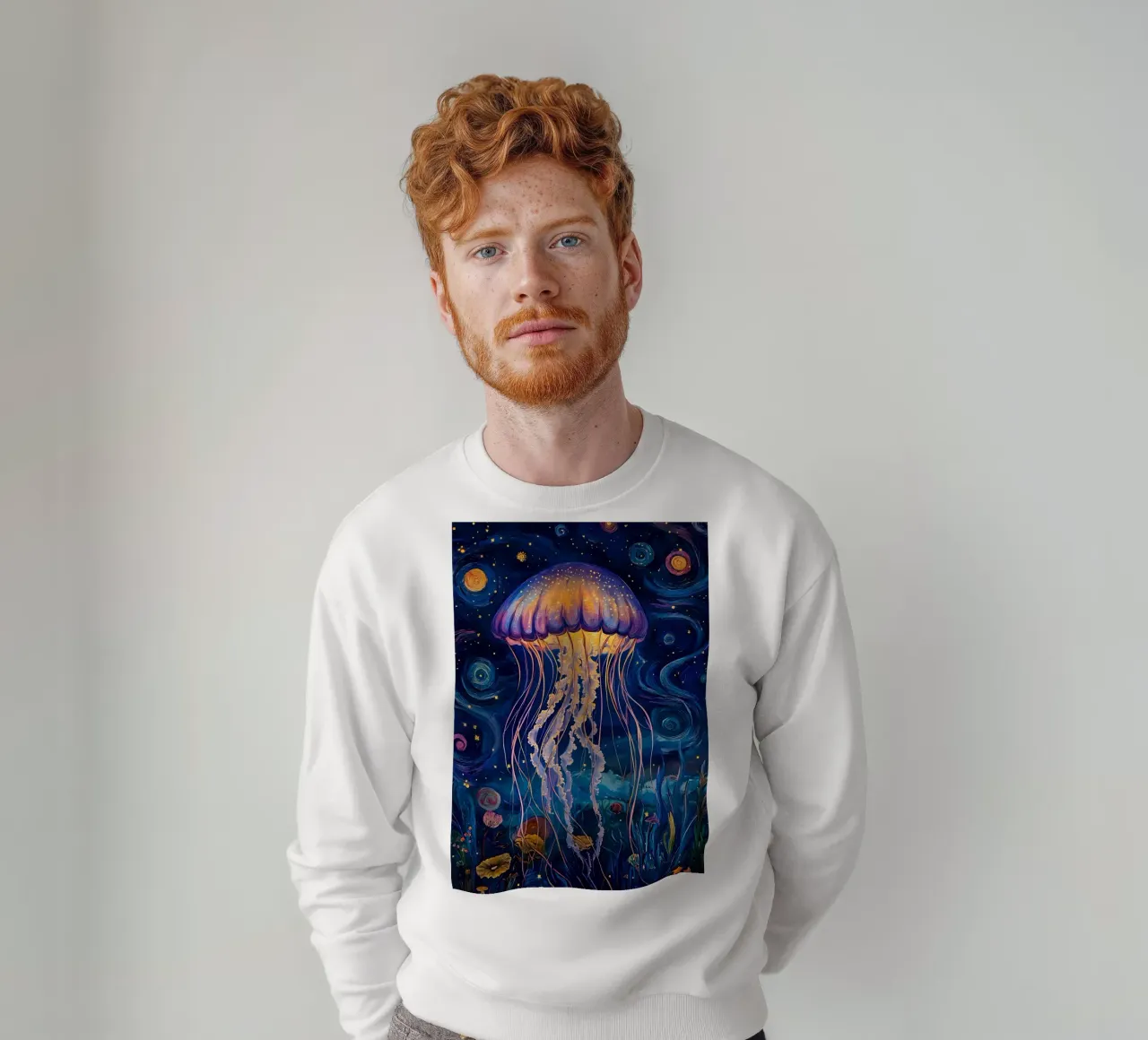 Swan dive on the barrel sweatshirt by Eames