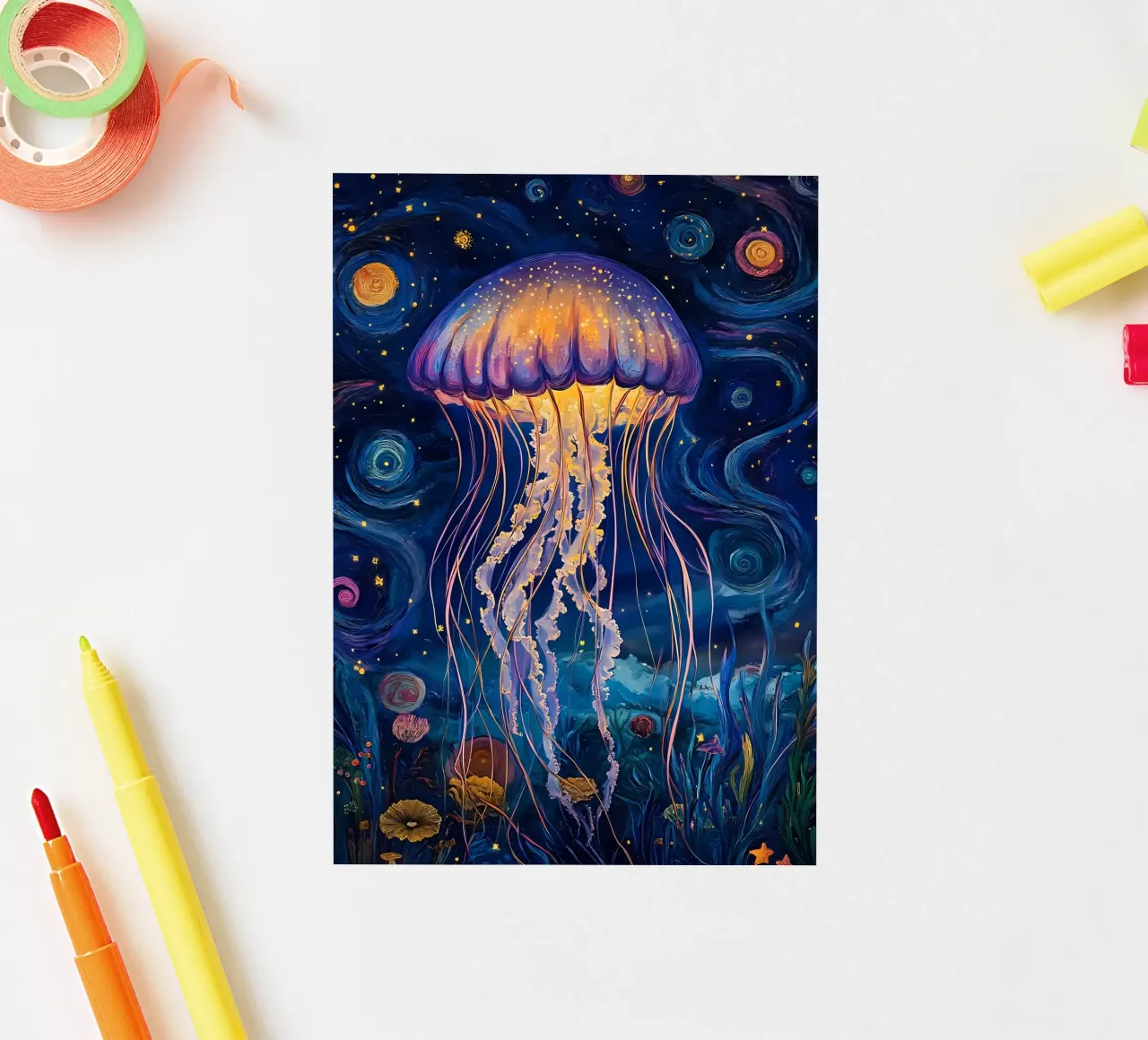 Swan dive on the barrel sticker by Eames