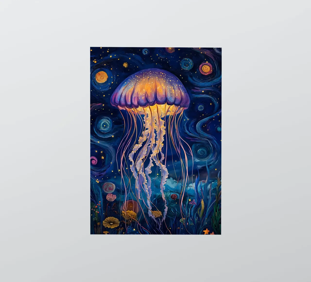 Swan dive on the barrel sticker by Eames