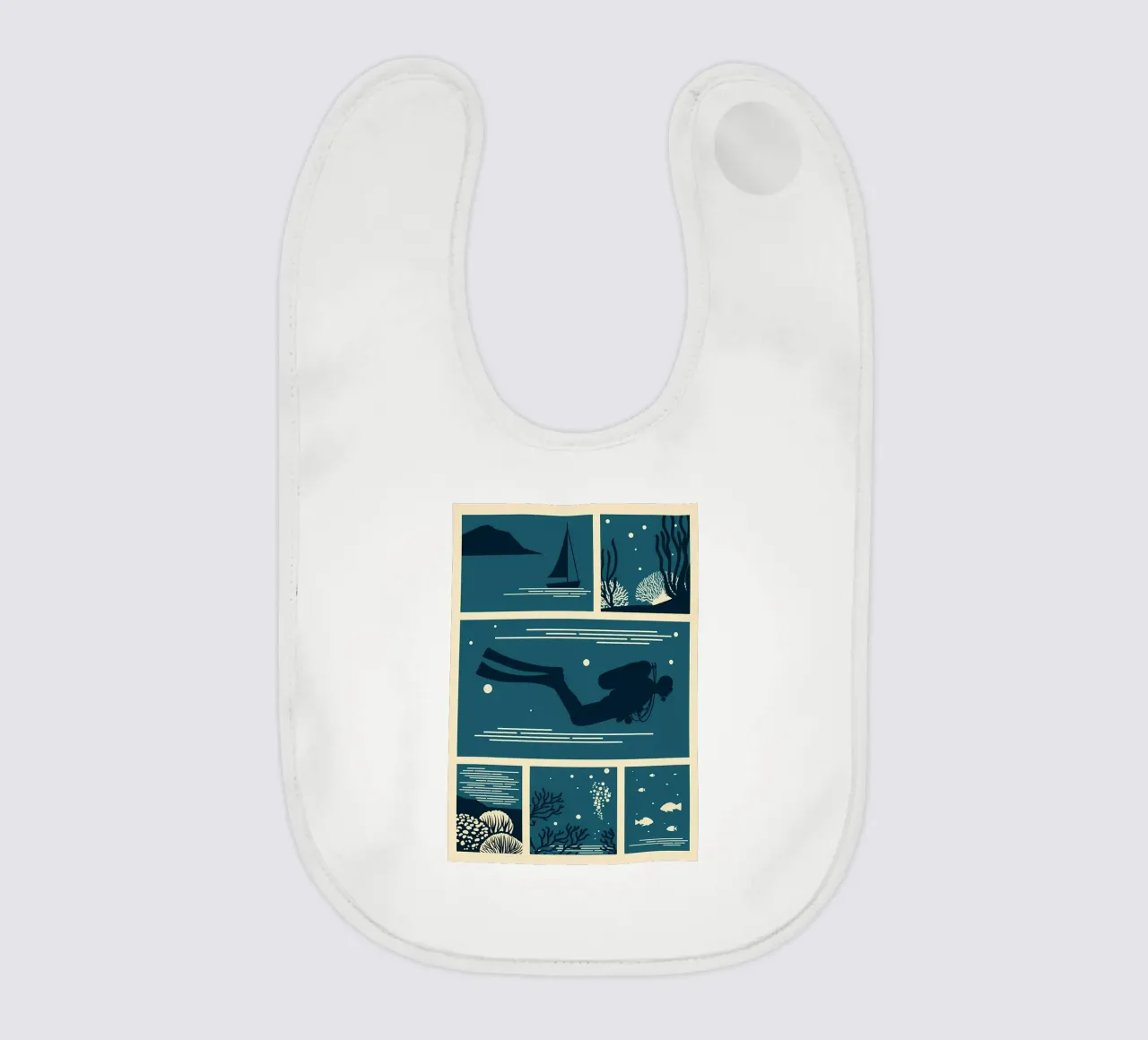 bellezza subacquea bavaglino da Eames