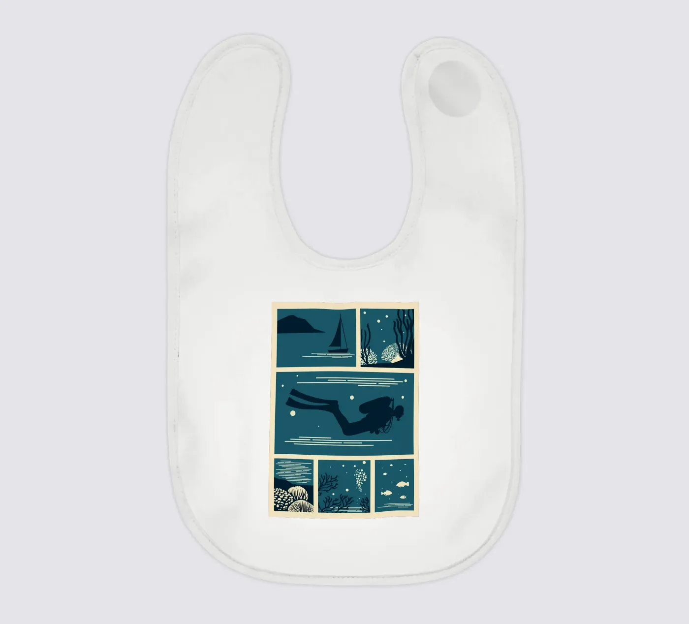 bellezza subacquea bavaglino da Eames