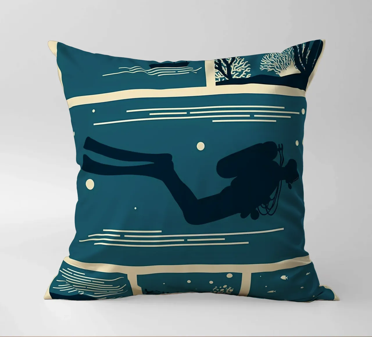 bellezza subacquea cuscino da Eames