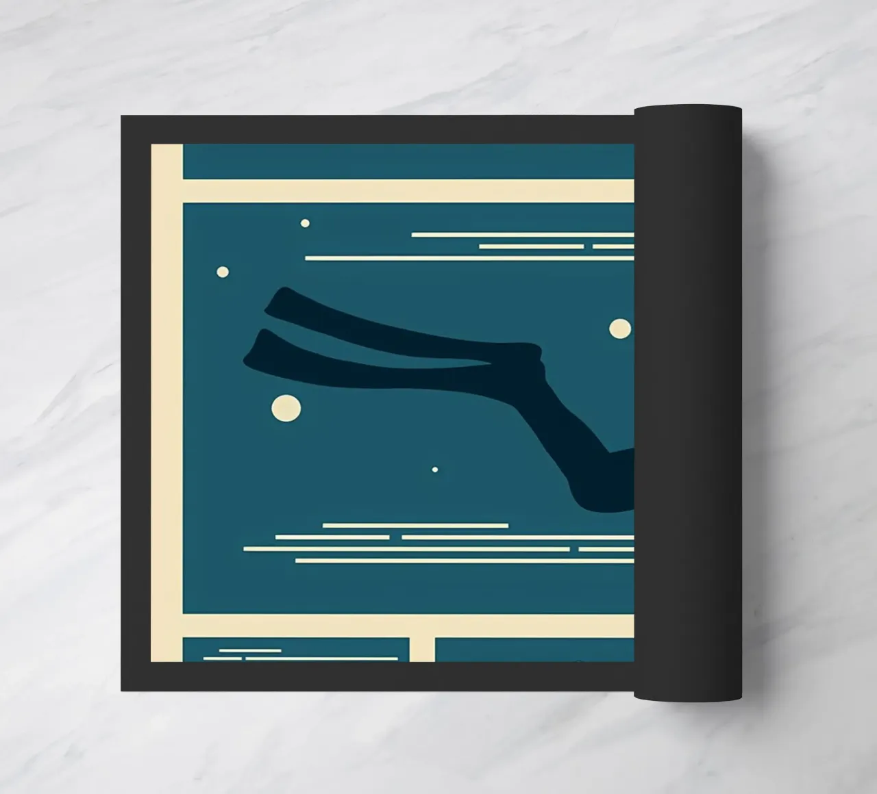 bellezza subacquea zerbino da Eames