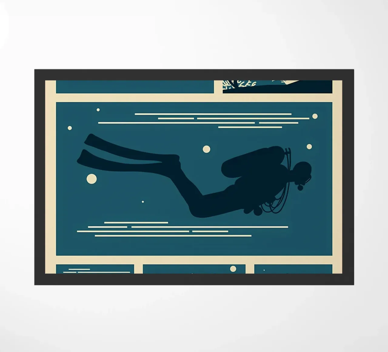 bellezza subacquea zerbino da Eames