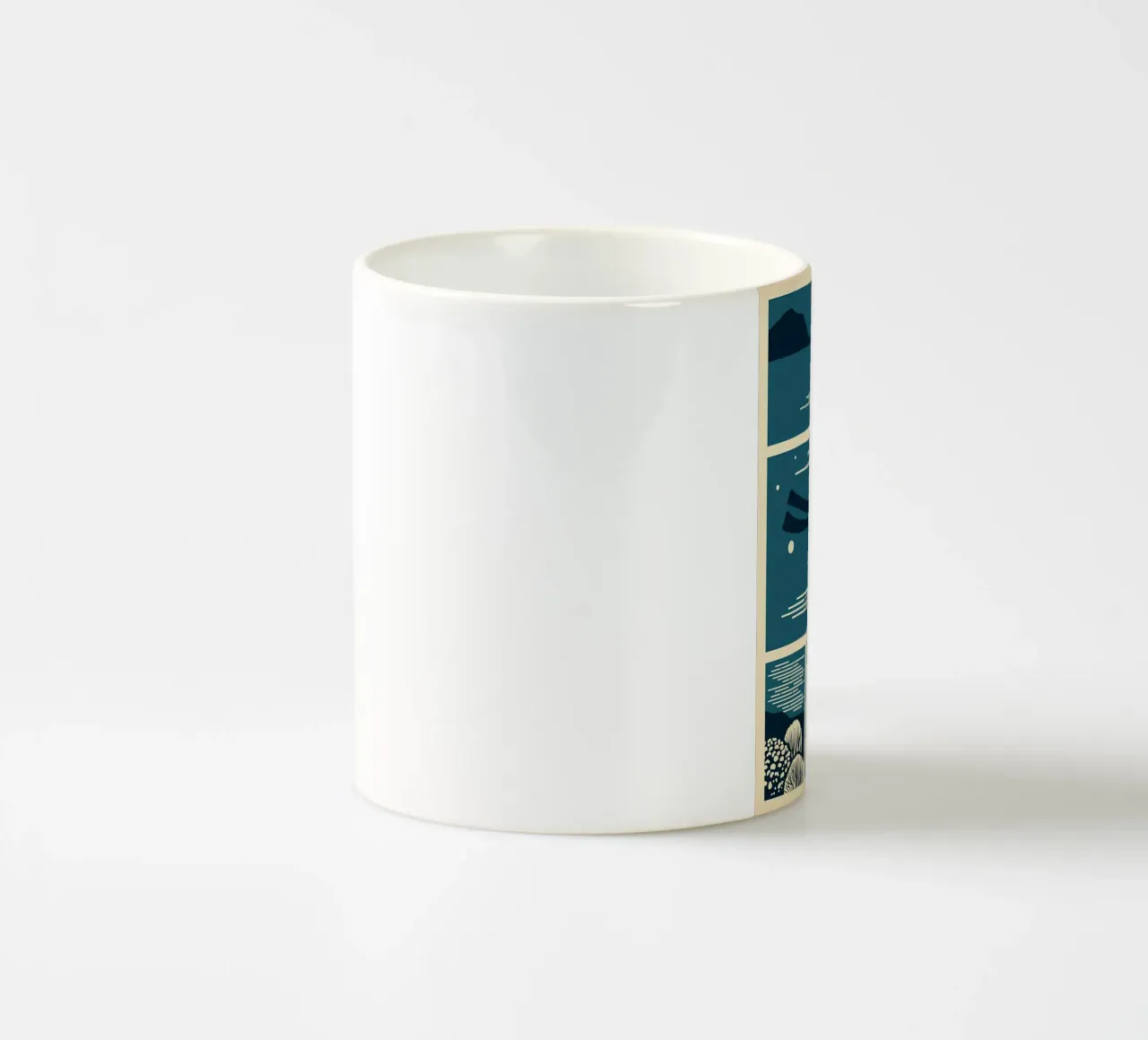 bellezza subacquea tazza in ceramica da Eames
