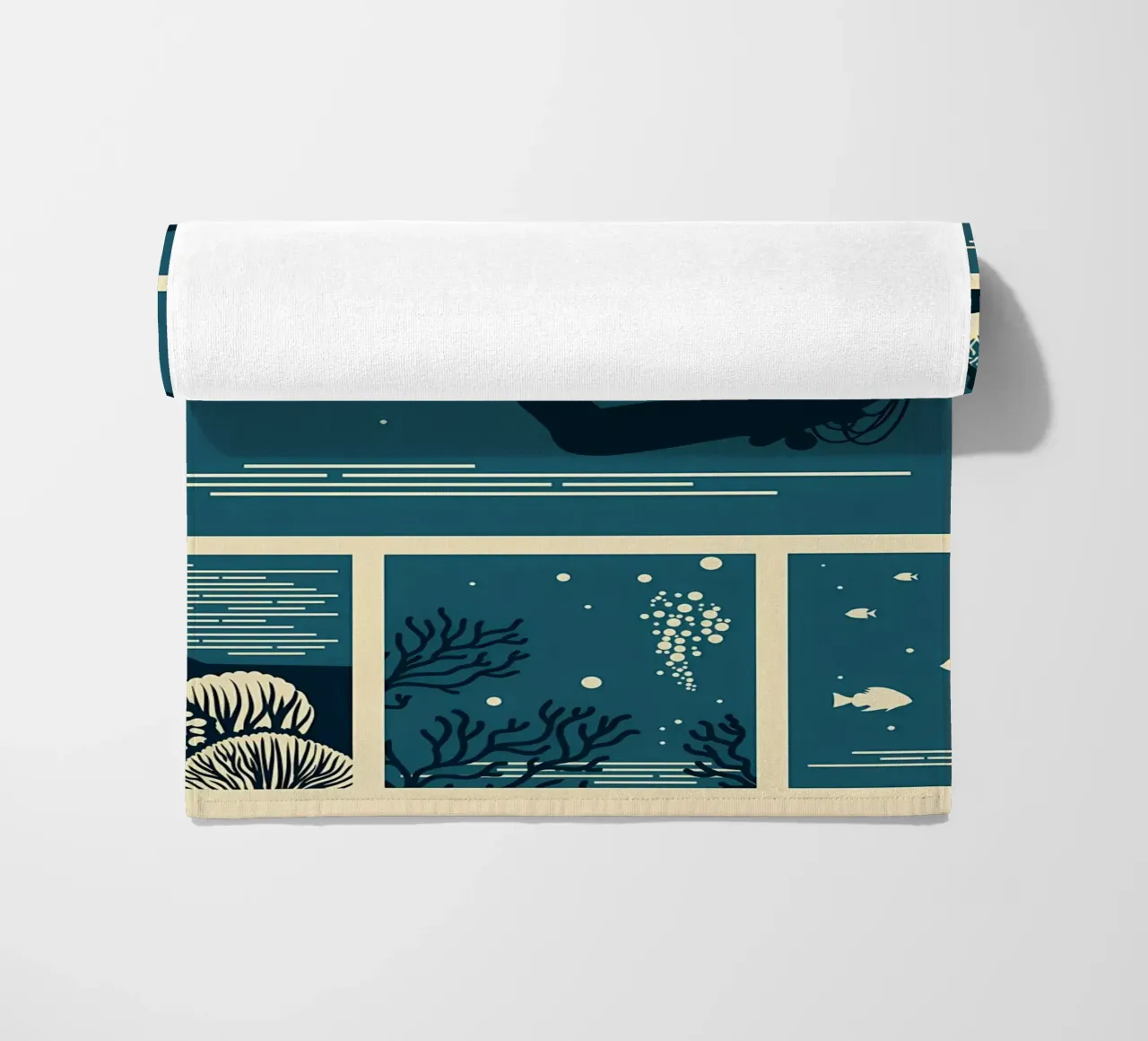 bellezza subacquea telo mare da Eames