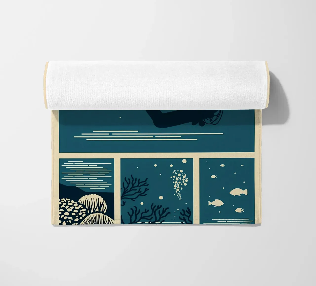 bellezza subacquea telo mare da Eames