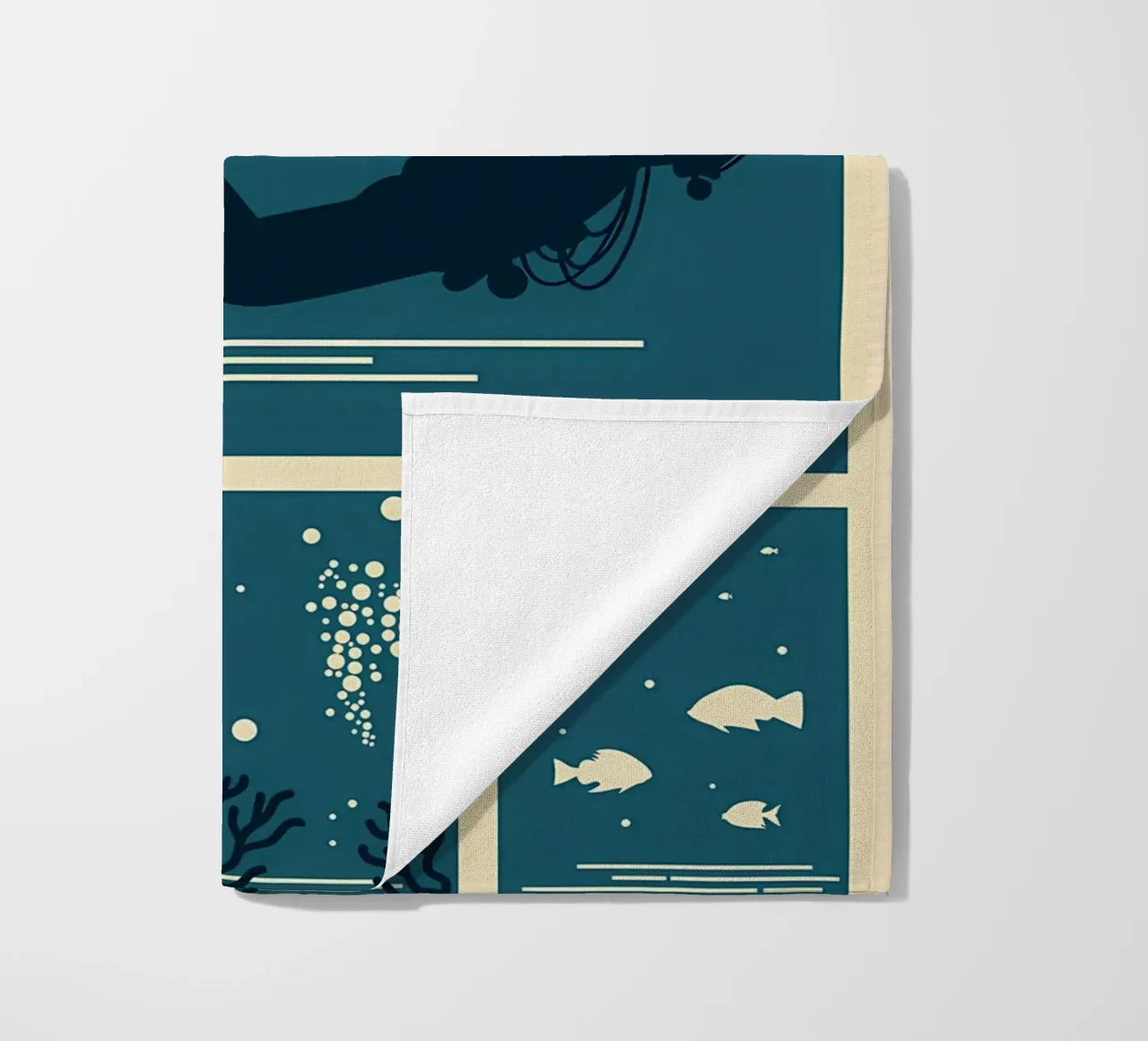 bellezza subacquea telo mare da Eames