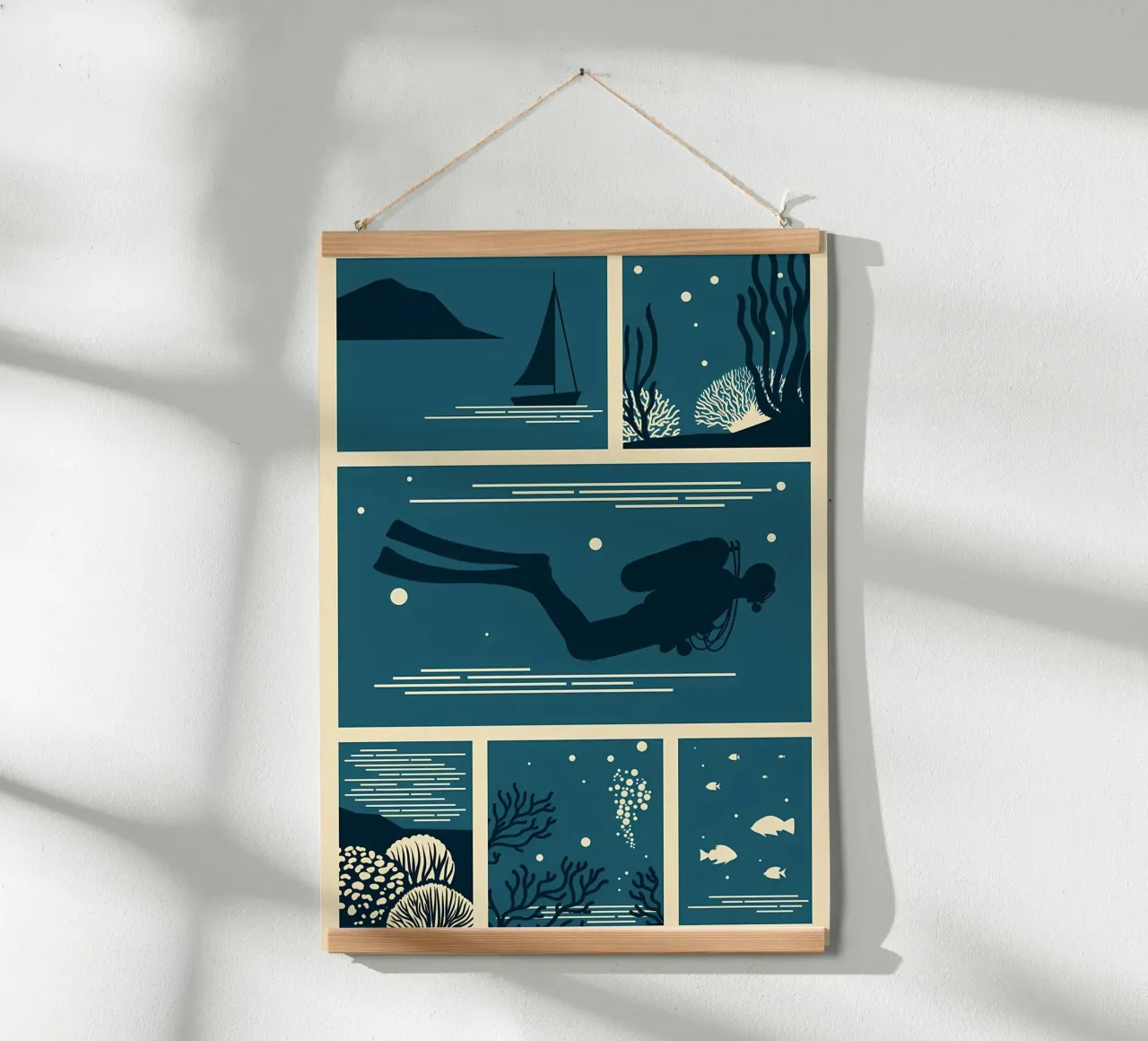 bellezza subacquea carta hahnemühle da Eames
