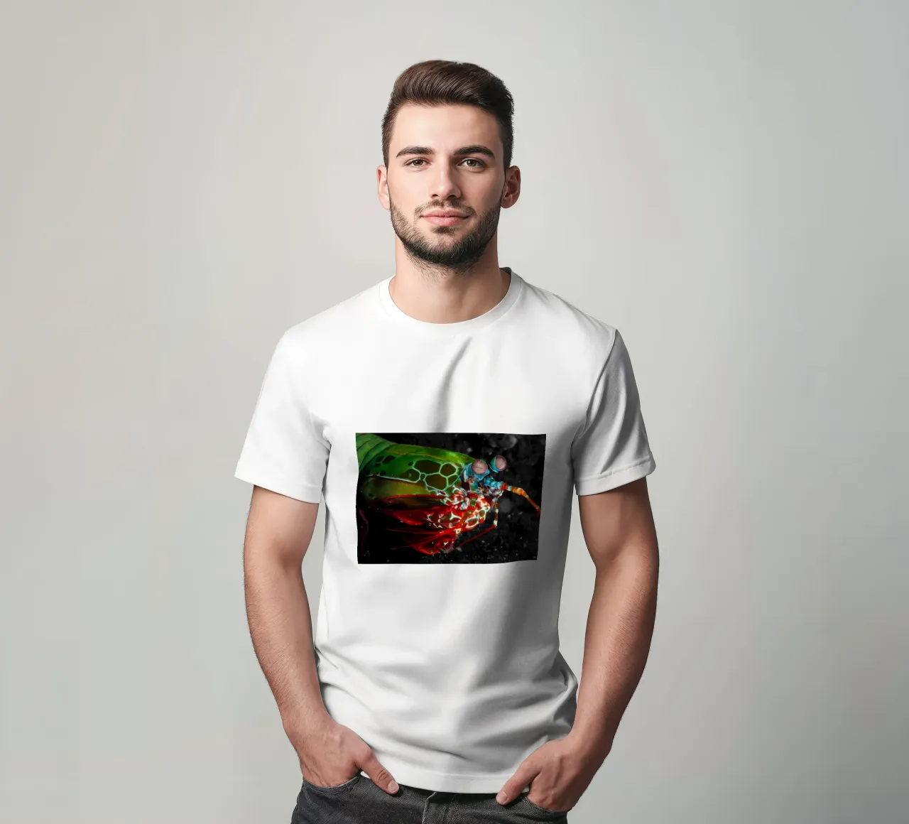 Accomodarsi sulla sedia wunda t-shirt da Eames