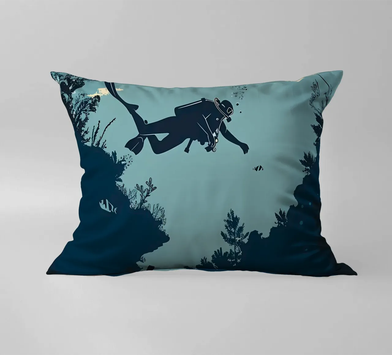 Plonger en profondeur Respirer en douceur coussin de Eames