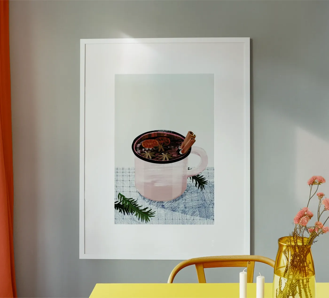 Glühwein poster da Goed Blauw