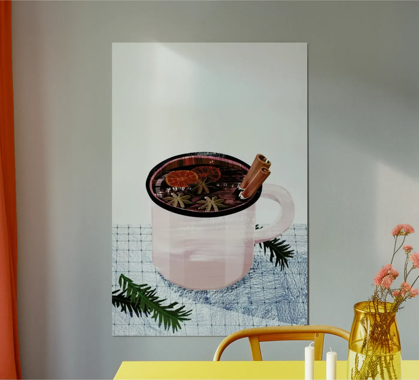 Glühwein poster da Goed Blauw