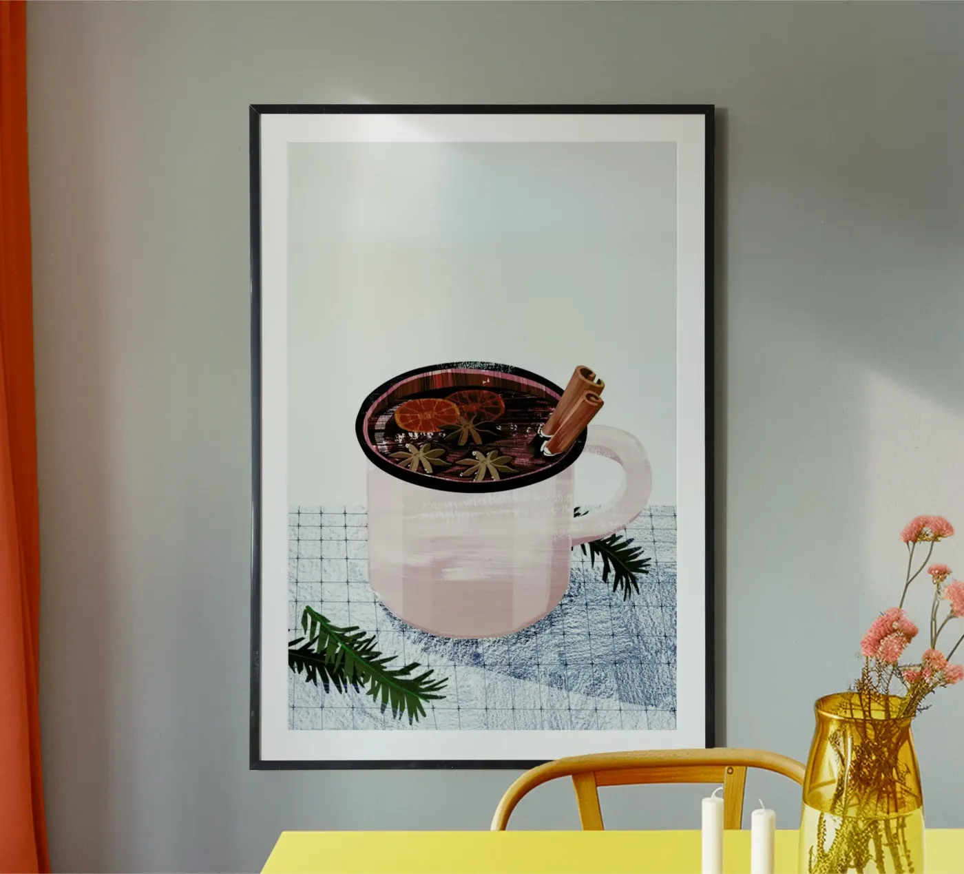 Glühwein poster da Goed Blauw