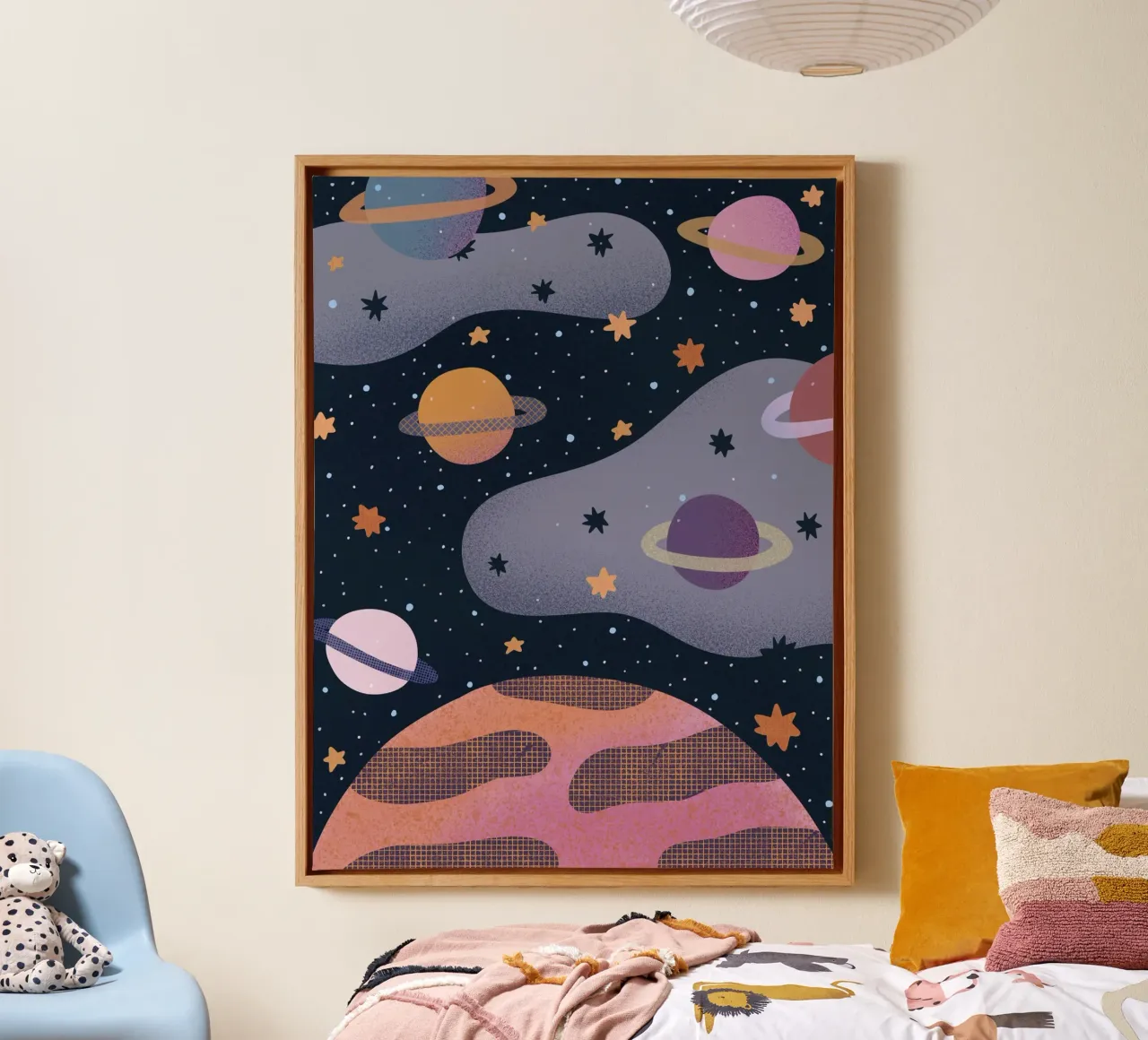 Cosmos #3 tela da Alisa Galitsyna