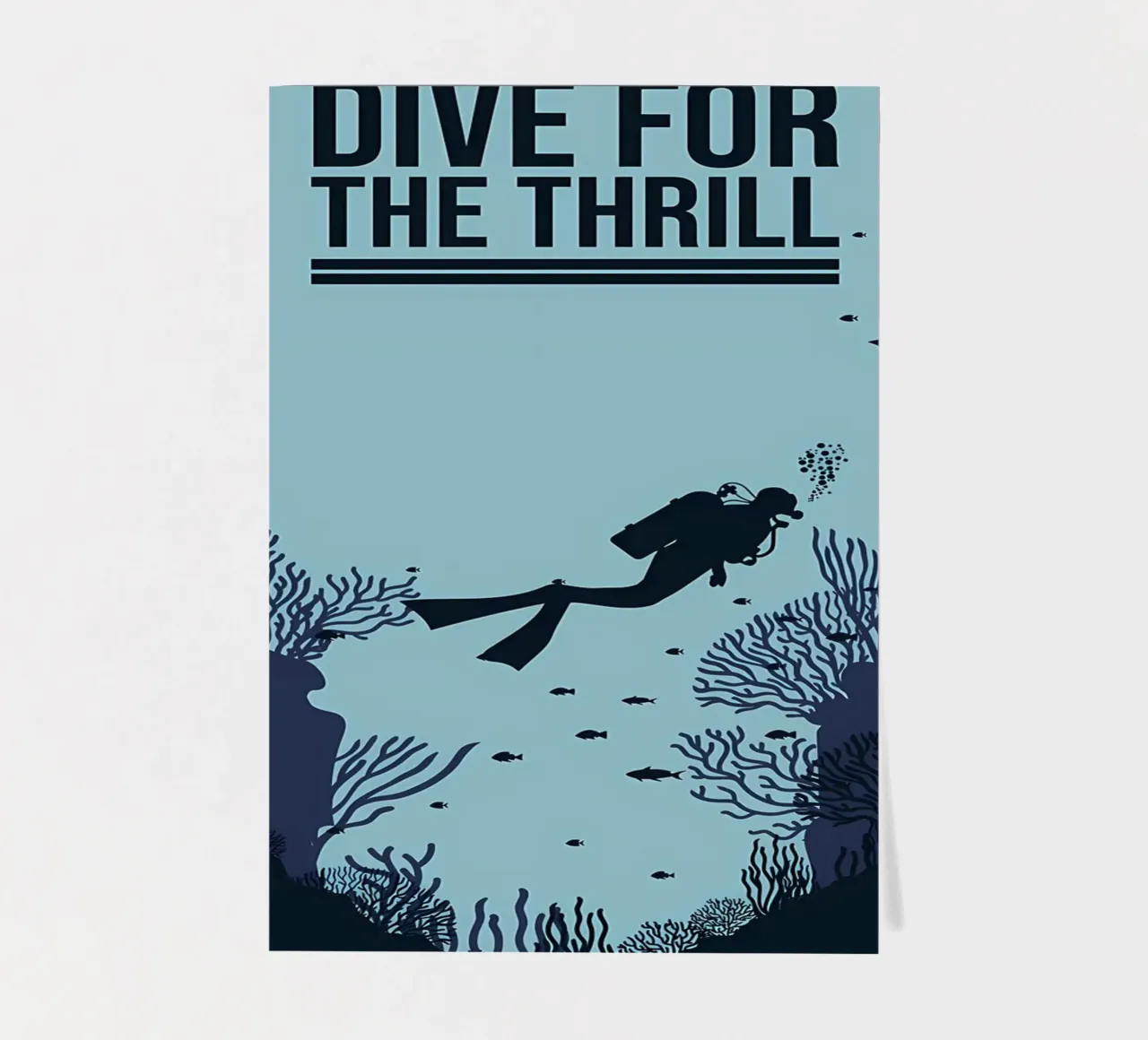 Onder de golven stickervel van Eames