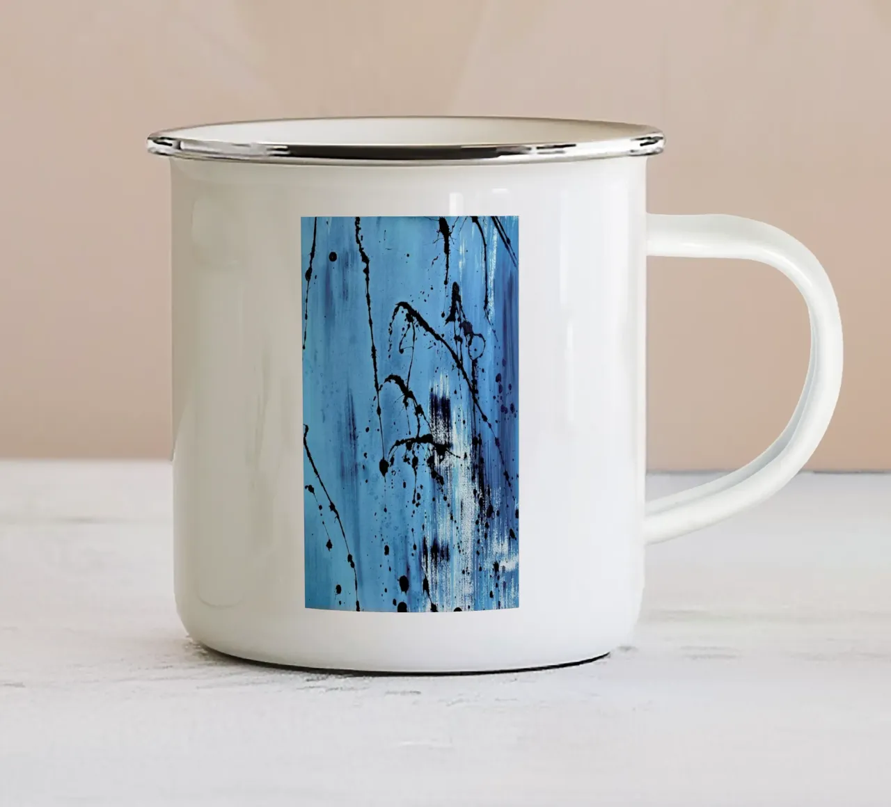 ENERGY-KICK OCEAN tazza in smalto da FRITSCH&FRITSCH